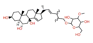 Crossasteroside P3